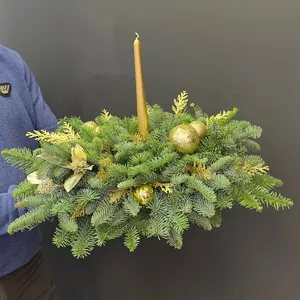 Різдвяна композиція на стіл № 207